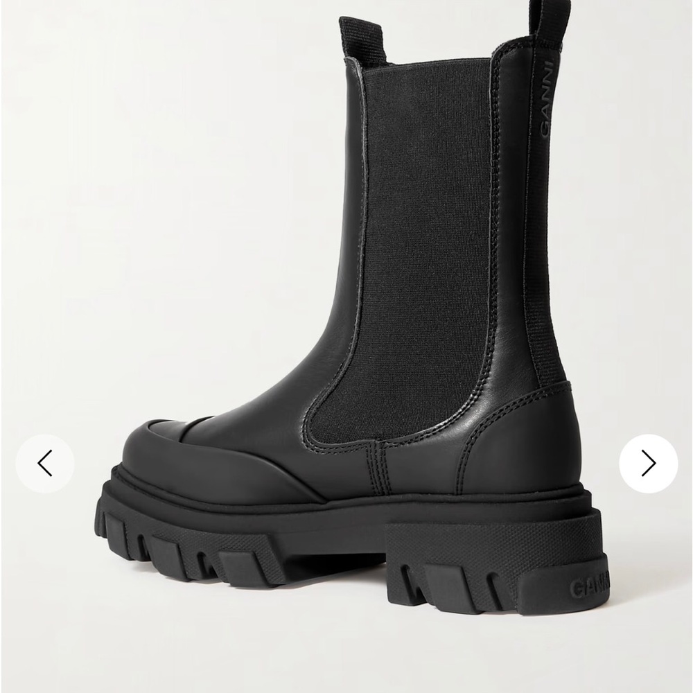 Ganni mid Chelsea boots. - Picture 2 of 8